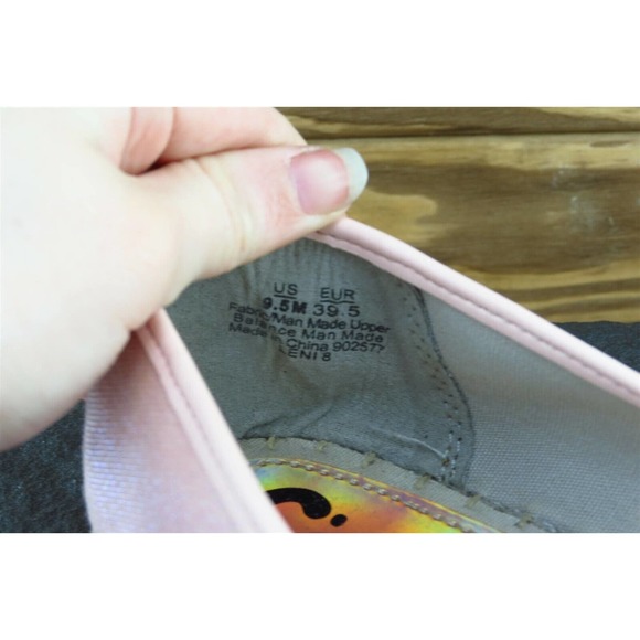 Circus Sam Edelman Sz 9.5 M Pink Round Toe Espadrilles Fabric Leni 8 - Picture 4 of 8